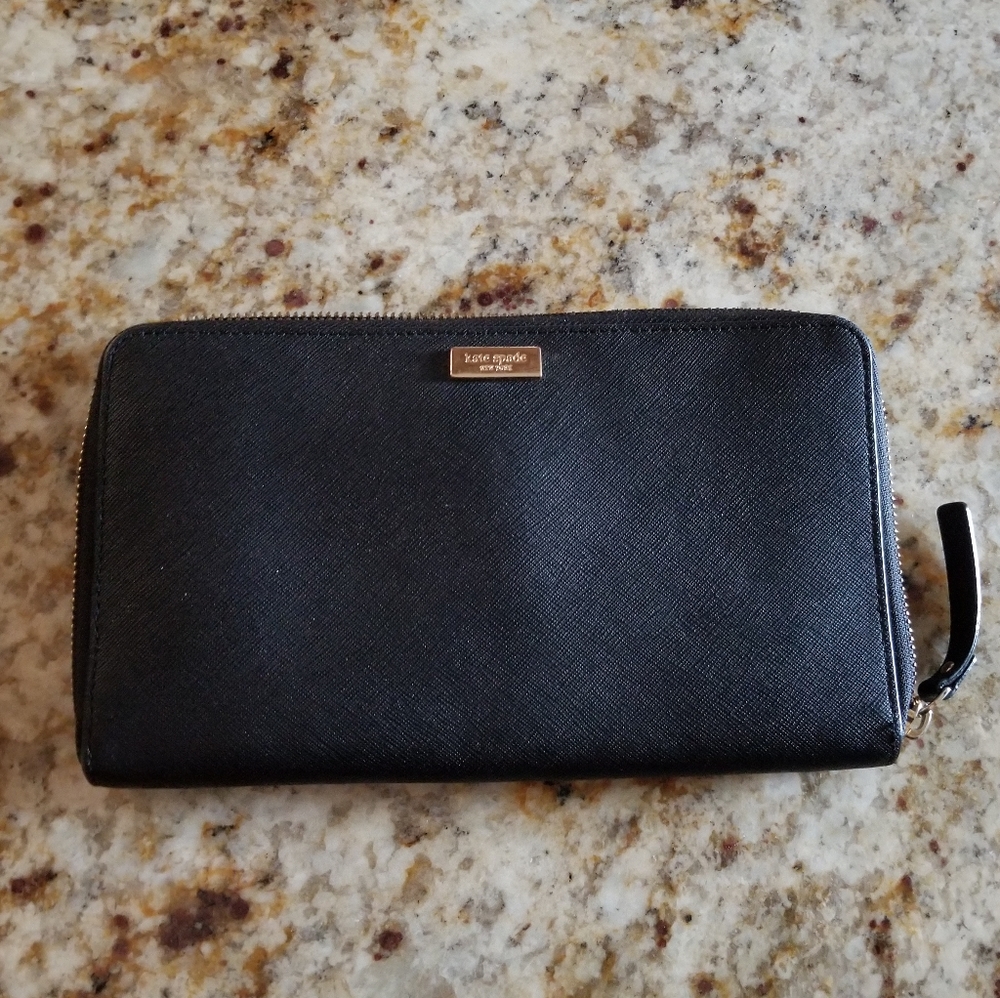 Kate Spade Leather Talla Clutch/Wallet